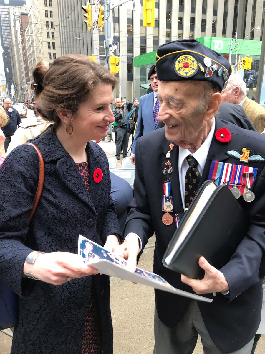 Consul General Anne Le Guellec during Remembrance Day.