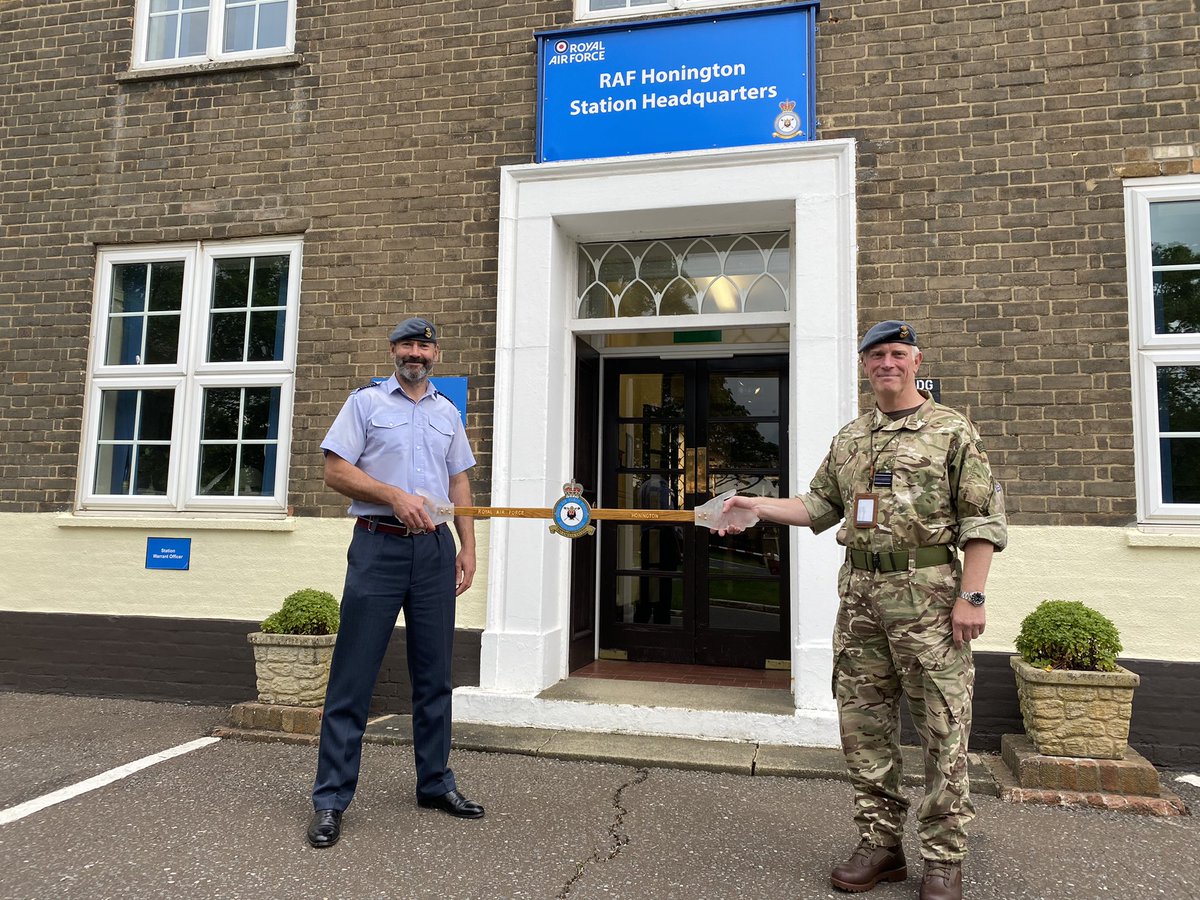 Today a sad farewell to Sqn Ldr Richie Woolls OC <a href="/2623Fp/">Josh Pirt RAF</a> Sqn leaving us after 43 years immaculate Regular and Reserve  <a href="/RAF_Regiment/">RAF Regiment</a> service! We first served together on 1 Sqn RAF Regt in 1996. An icon of Whole Force selfless service. Well done, thank you &amp; good luck Richie!