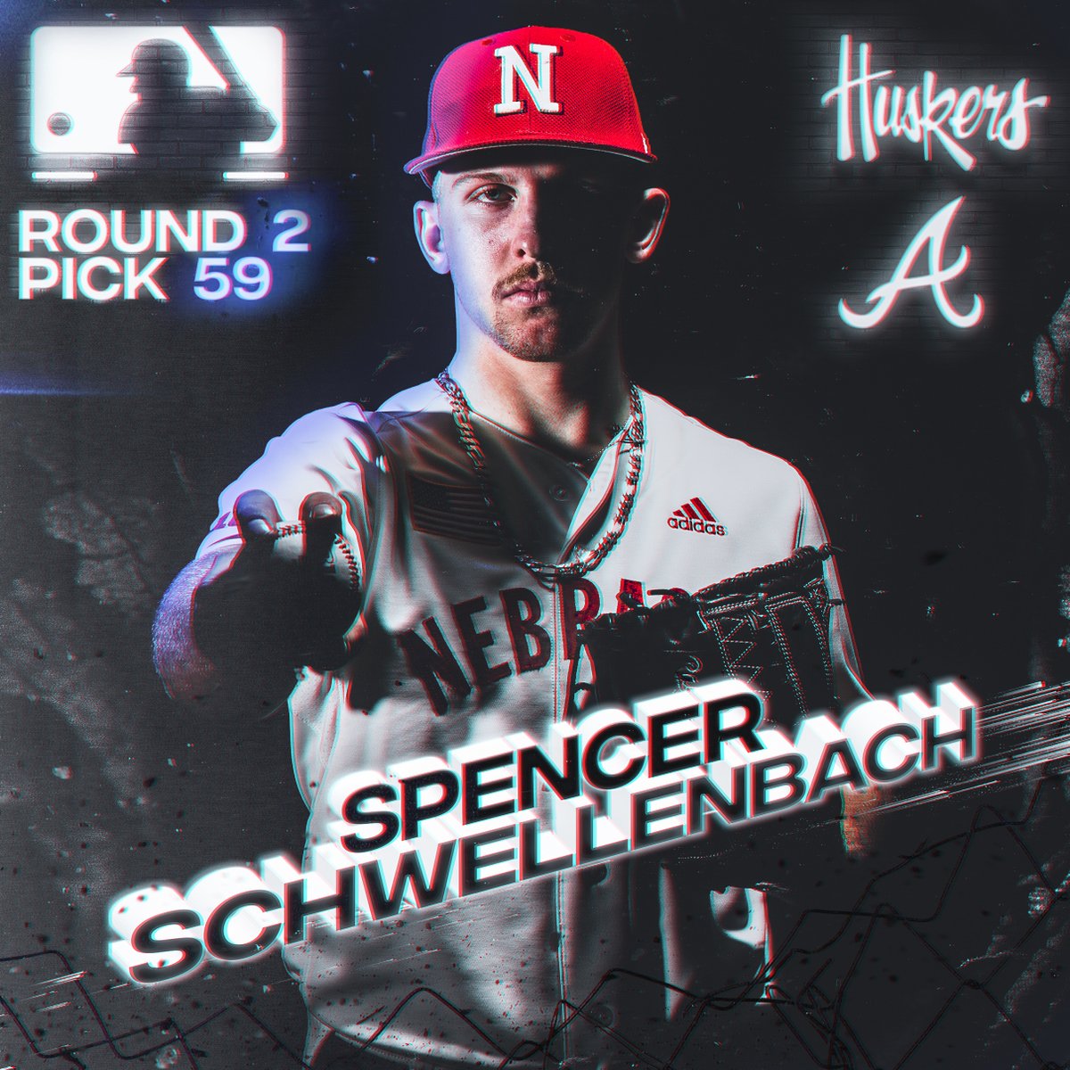 L N K → A T L

The <a href="/Braves/">Atlanta Braves</a> have selected <a href="/spencerschwell/">Spencer Schwellenbach</a> in the 2nd round with the 59th overall pick.

LESSSGOOOOOOSCHWELLY. ⚡️