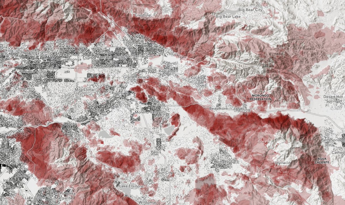 brentaporter's tweet photo. #EsriUC Ask and you will receive. ESRI is listening to my home office questions through my laptop. :) I just asked about about being able to do blending not only in ArcGIS Pro but over the 'Interwebs'. AND here is a proof of concept https://t.co/7PaHX2nD6U