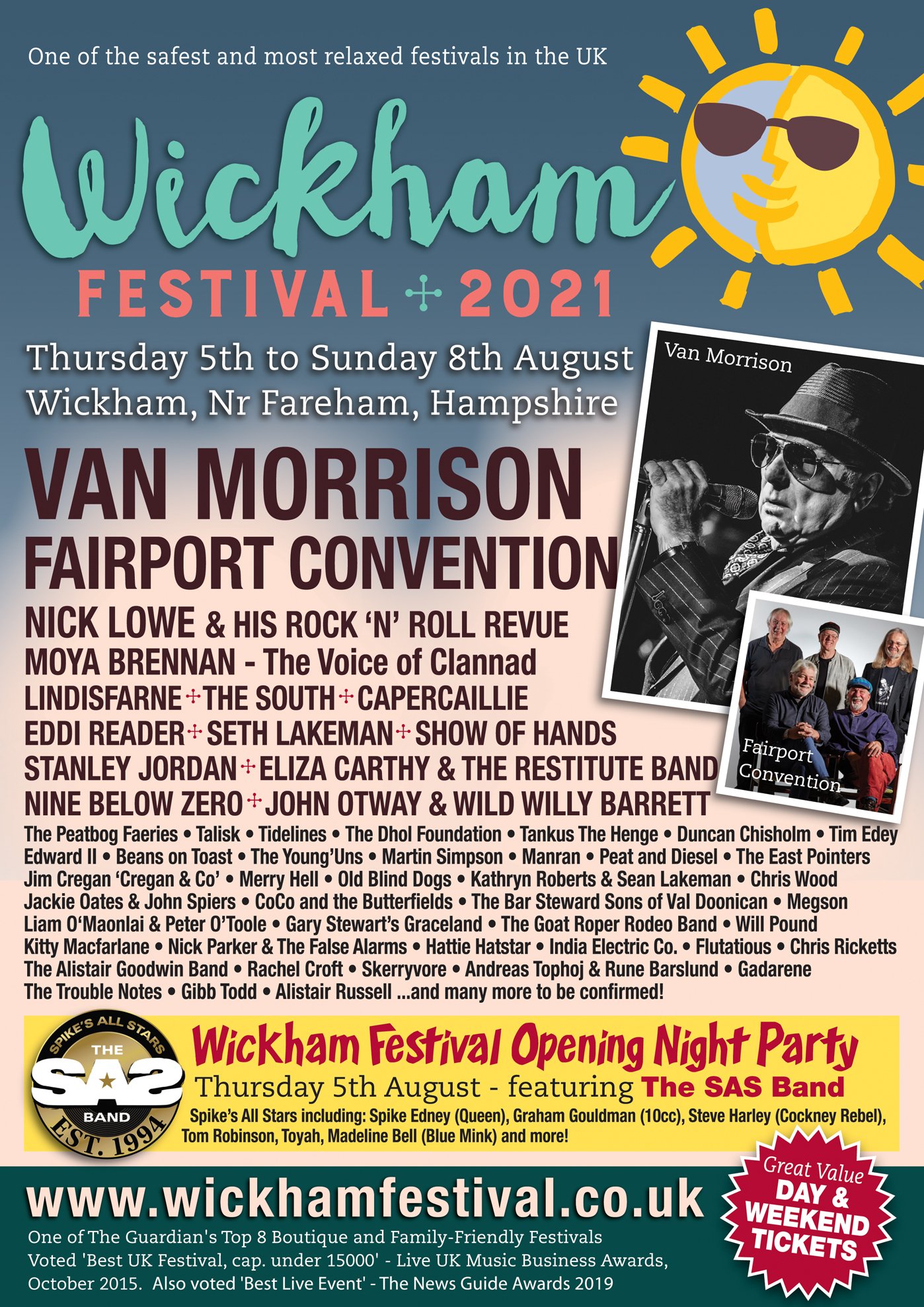 Wickham Festival 2021, 4th7th August Review At The Barrier