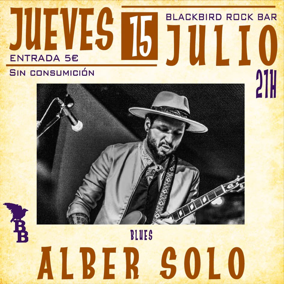 Blackbirdrockba's tweet photo. Los conciertos d la semana:JUEVES 15 @albersolo, VIERNES 16 @javisuarezmusic y #cesarcrespo, SÁBADO 17 @davisshirley, DOMINGO 18 @elenaamoresdimayobrothers ! A las 21h!Aforo muy reducido ! #blues #soul #rock #rockabilly #blackbirdrockbar #livemusic #conciertos #conciertosmadrid https://t.co/bndlkmAMFy