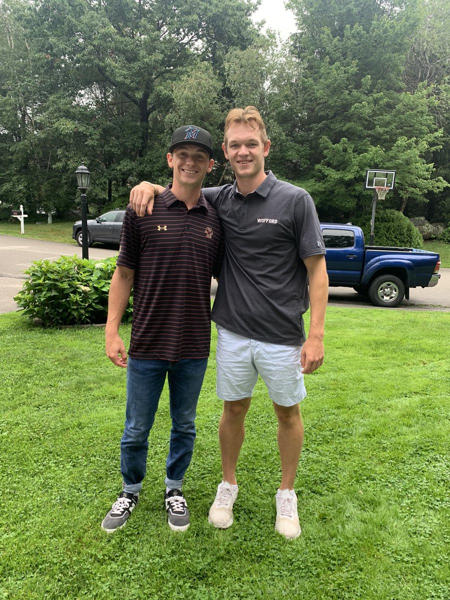 joshmorissette's tweet photo. There’s no better feeling than watching your big bro achieve his biggest dream. Miami kid now. Congrats @CodyMorissette so proud of you https://t.co/601yLJxIN2