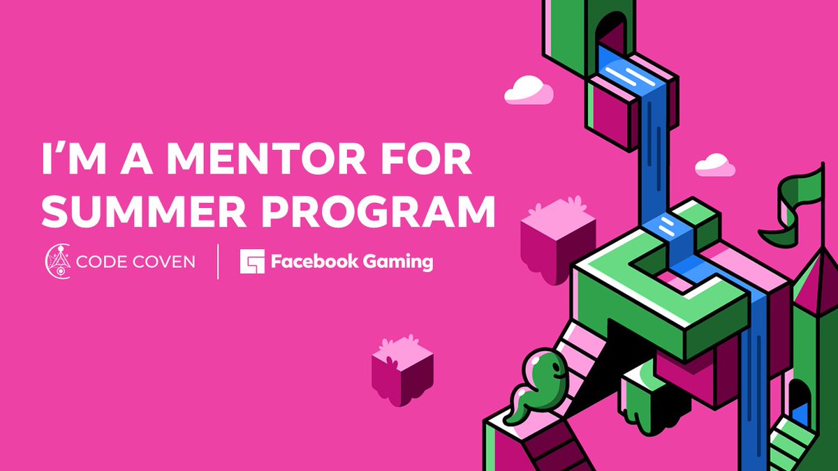 Kuroudee's tweet photo. Hey everyone, I'm excited to share that I am a Mentor for the Code Coven: Summer Program with Facebook Gaming!🥳
I'm looking forward to helping the cohort grow, create a game in 11 weeks, and break into the game industry.
#SummerProgram2021 @code_coven https://t.co/6TO9uqS1z5