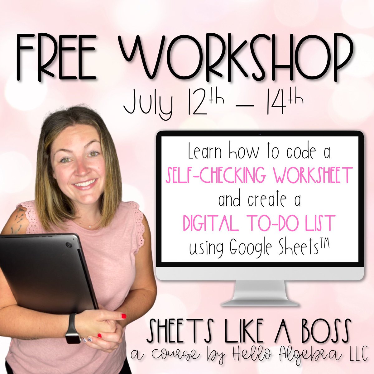 _helloalgebra's tweet photo. Are you attending? I can’t wait to see what you create! #edutech #teacherpd #edchat #gafe #googleteacher https://t.co/t6JmT80b5r