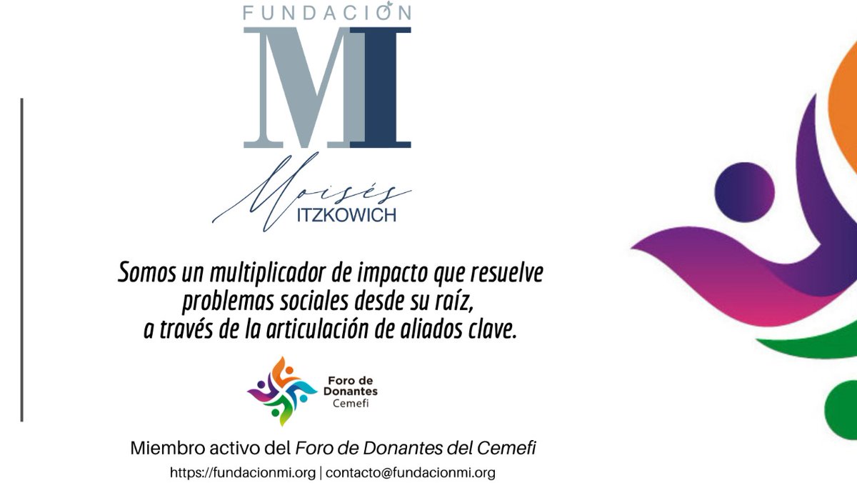 FDonantesCemefi's tweet photo. 🟠 Fundación Moisés Itzkowich miembro activo del Foro de Donantes Cemefi
#ForoDonantesCemefi #AportesOSC #SiConLasOSC https://t.co/QaHPB5gyTS
