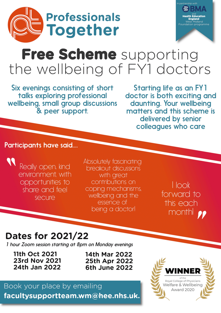 UoBMBChB's tweet photo. Y5 graduates, this supportive #professionalstogether programme could just keep you sane in your FY1 year and impart enduring wisdom. Please sign up. You will not regret it. Really informal & friendly programme with senior support.
https://t.co/8XPoqqB8JB https://t.co/QwTOSCXgJ3