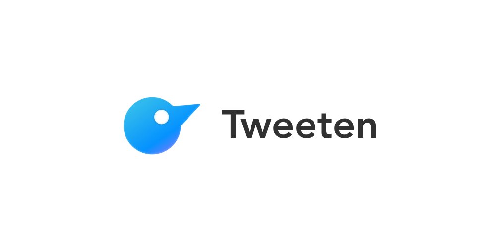 After 5 years, Tweeten has a new logo! The new logo gives Tweeten a modern look that will fit perfectly into Windows 11 and macOS ✨

Designed by the talented <a href="/zeealeid/">Zee-Al-Eid Ahmad</a>.