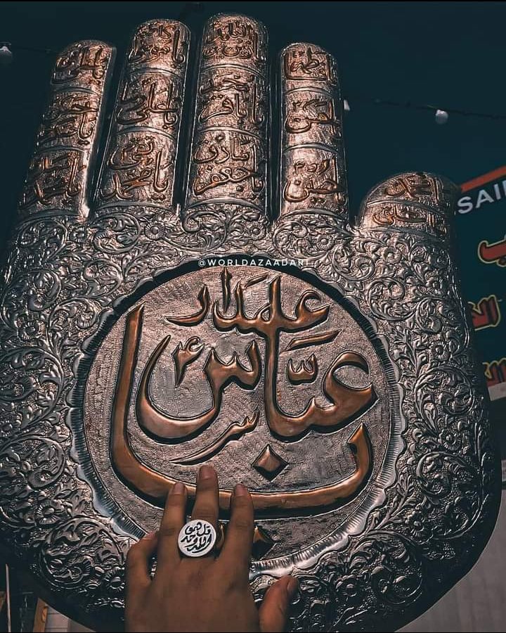 SJ_Writes__'s tweet photo. Hai Aliع Ke 18 Hi Bete Aliع Pr Sabhi Me Alamdar-e-Abbasع Hai💖🌹 https://t.co/zfIwLhBTgx