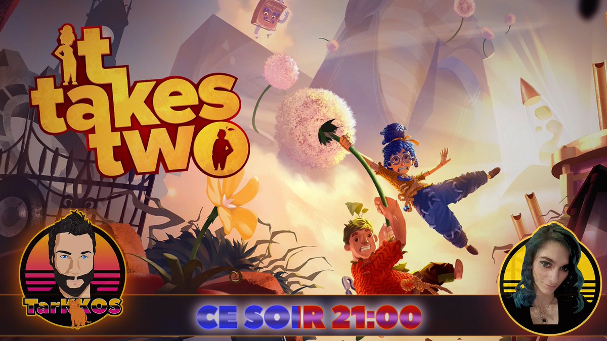 TarKKos's tweet photo. On se refait #ItTakesTwo avec 
@PerleAdonicia (ce coup-ci c'est la bonne ^^)
 
https://t.co/7QOr1rAjLf
https://t.co/tpinN5xrp2

#twitch #twitchstreamer #twitchaffiliate #twitchfr #twitchfrance https://t.co/iiFXA9GUn5