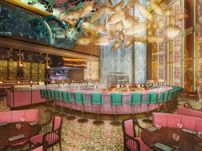 Designed by <a href="/MBDS_News/">The Studio at MBDS</a> London's acclaimed Sexy Fish is opening in #Brickell this fall. The #restaurant will be a glamorous space that blends the London aesthetic with the vibrant Miami style. <a href="/HauteLivingMag/">Haute Living</a> ow.ly/JTE950FtDeV
