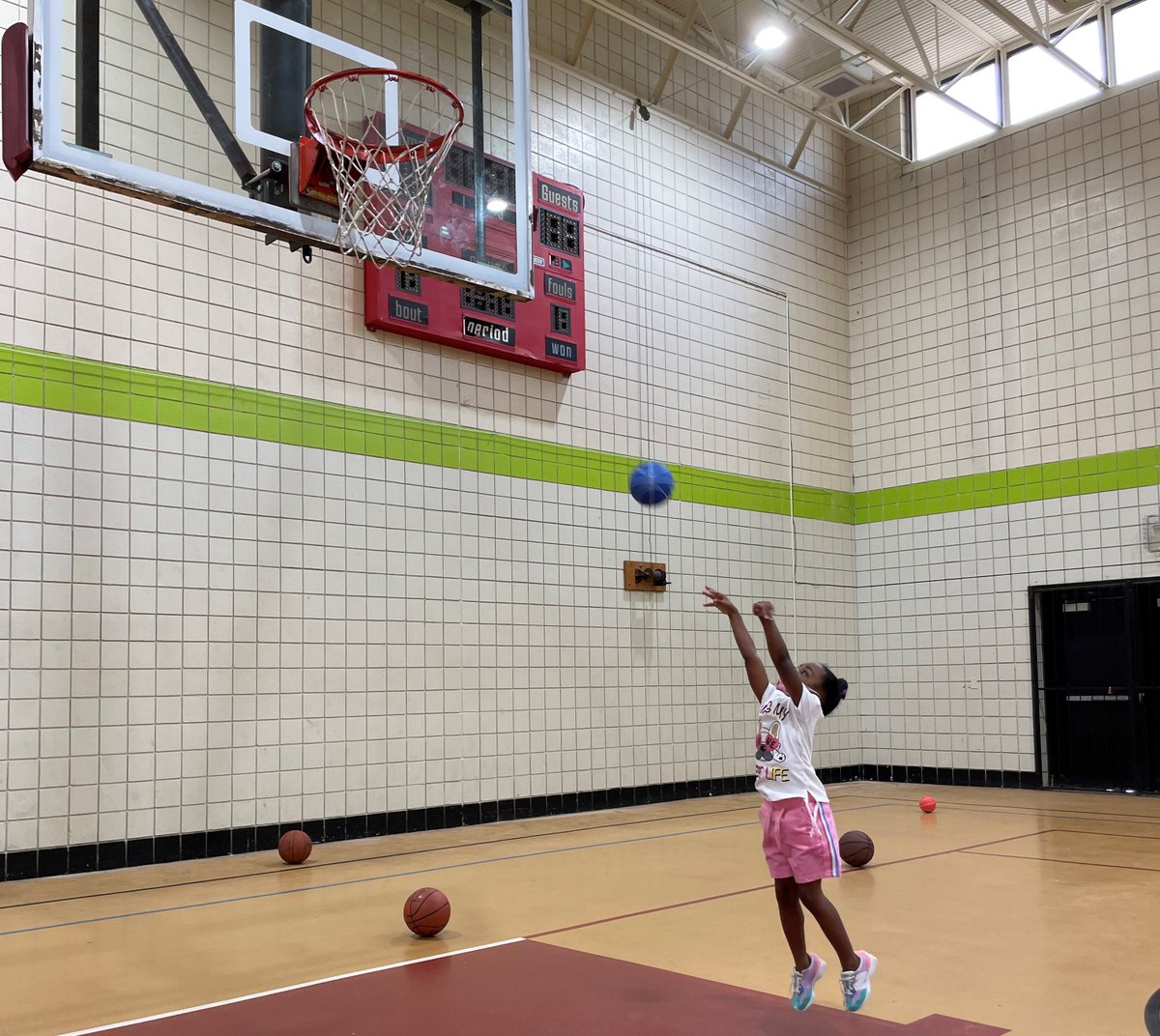 Hoop there it is! #FreedomSchool #SummerCamp