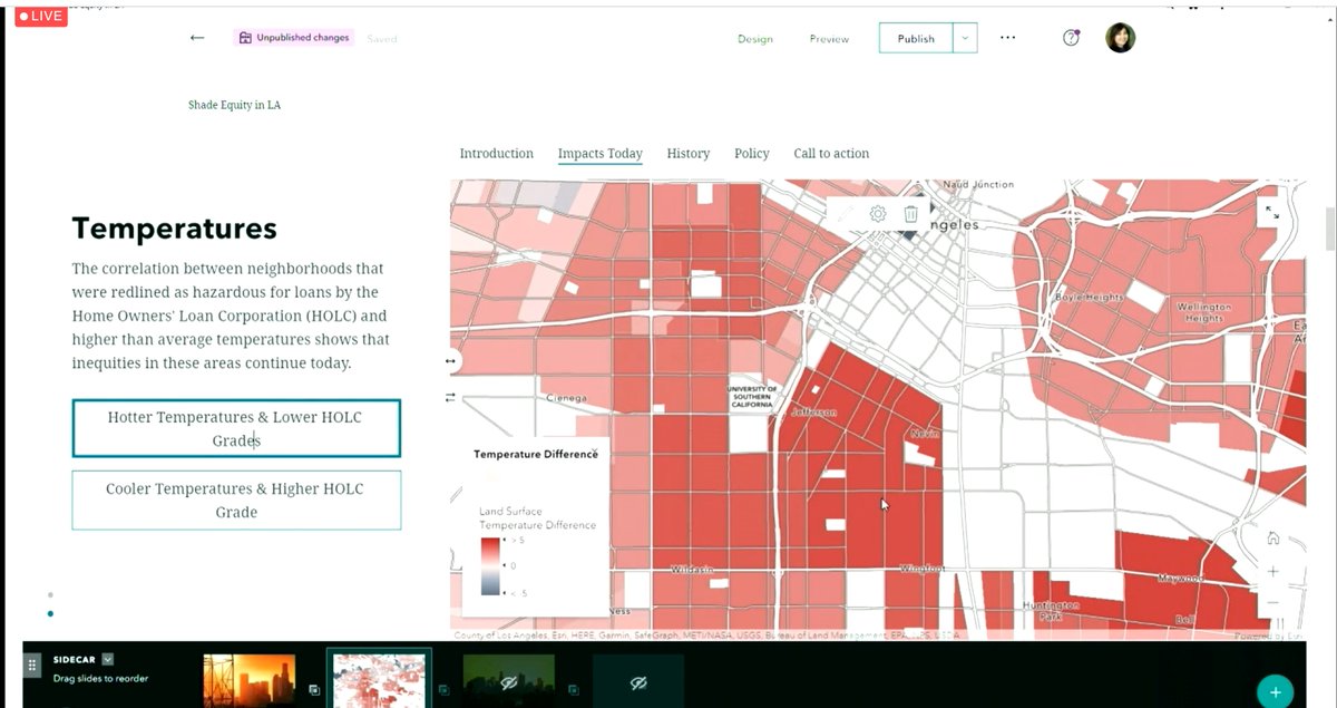 nettiequette's tweet photo. Taking our stories to the next level #GeoJournalism Super inspired to try the new @ArcGISStoryMaps enhancements demonstrated by GeoHero 😍@jbellmaps 🌎 #mapactions #imagegalleries 📸#timelineblock #swipetool #themebuilder #EsriUC https://t.co/QKLQSyWEcS