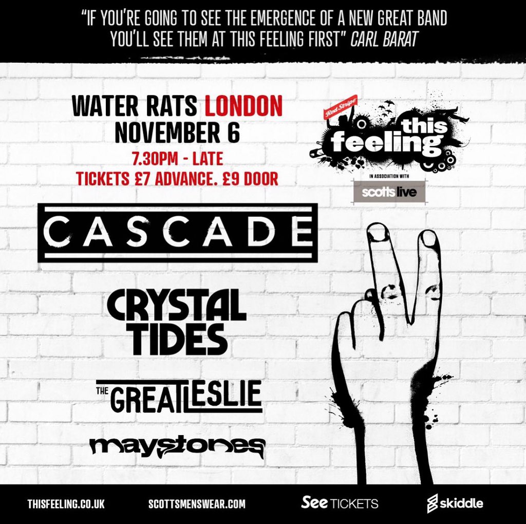 Cascade on Twitter "We’re happy to announce the lineup for our London