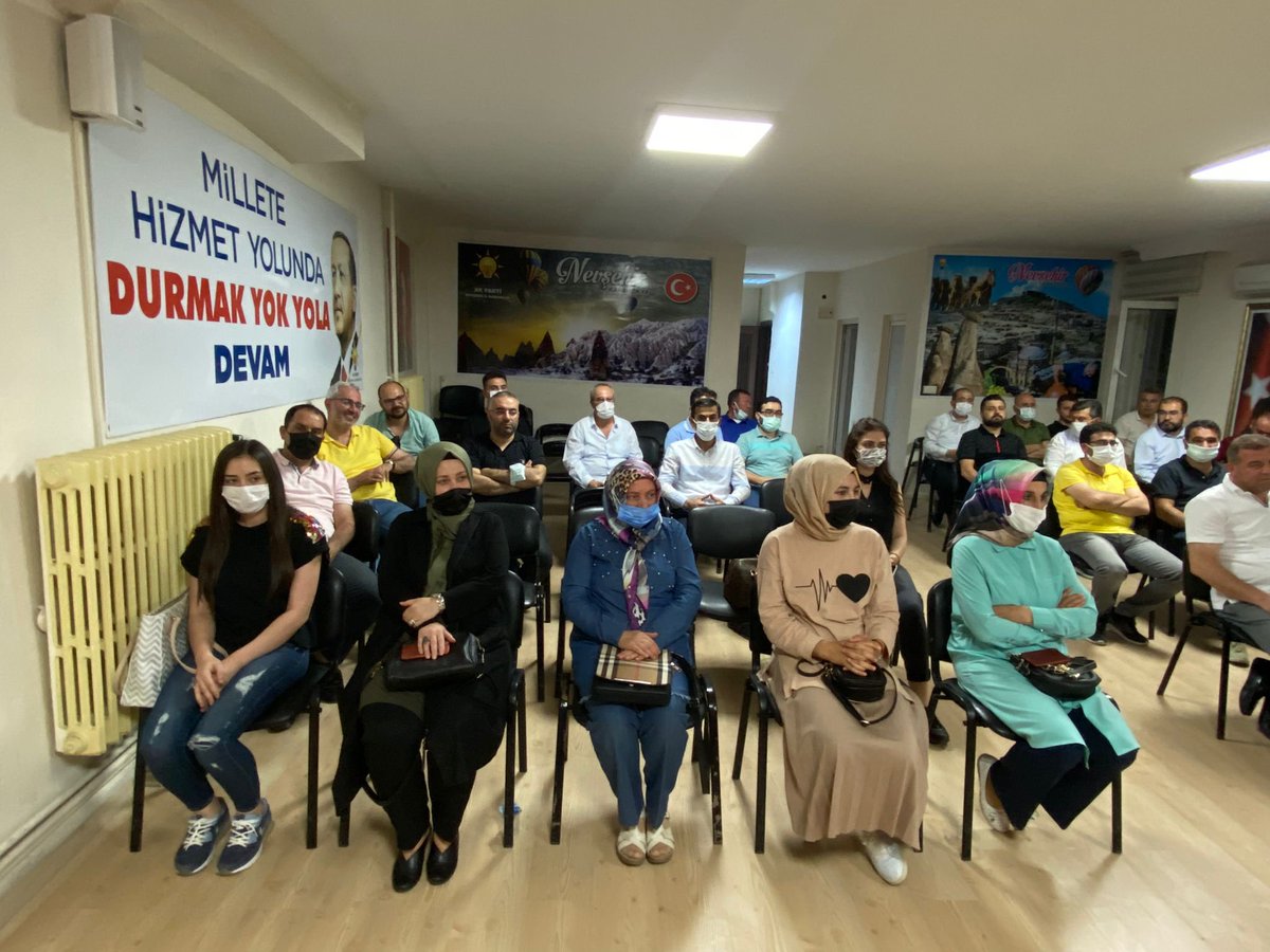 akpartinevsehir's tweet photo. İl Başkanımız Ali Kemikkıran başkanlığında, haftalık İl Yürütme ve Yönetim Kurulu toplantılarımız gerçekleştirildi.. @kemikkiranali 

#İnandığınYoldaYürü 
@erkankandemir @avmustafakose @AKgm_Teskilat https://t.co/YevAaoTpP3