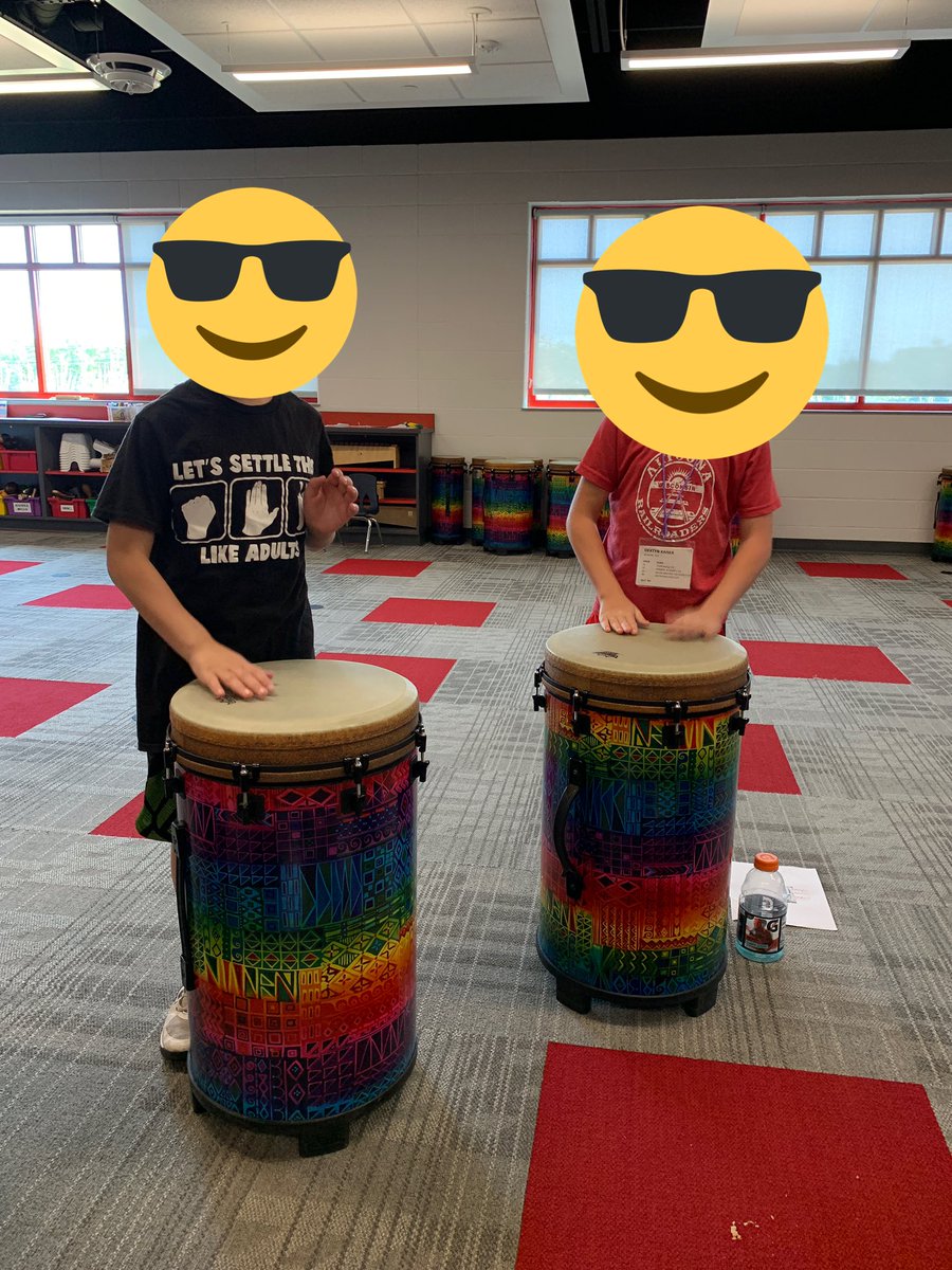 music_aes's tweet photo. Having a blast drumming in Music Around the World during summer school! @AltoonaSD https://t.co/WbUGKHjhK4
