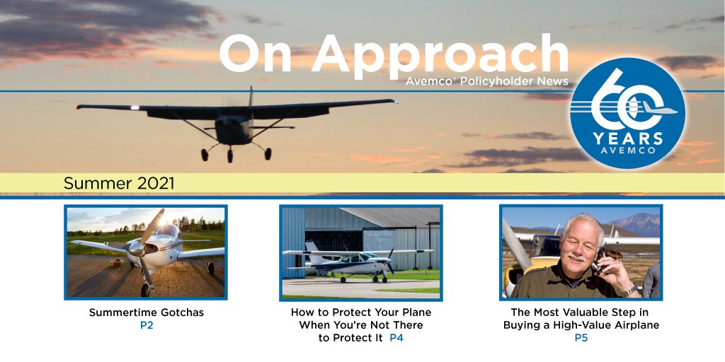 Avemco's tweet photo. 🔷 Good news! Our latest On Approach Newsletter just dropped! Check it out here ➡ https://t.co/obmmEz9Qhc #avemco #avemco60 #aviationblogs #aviation #generalaviation #aviators #pilotlife #pilots #privatepilot #aviationgeek #pilottips #airplanes #aviationdaily #aviation4u https://t.co/T8fPE8qUVY