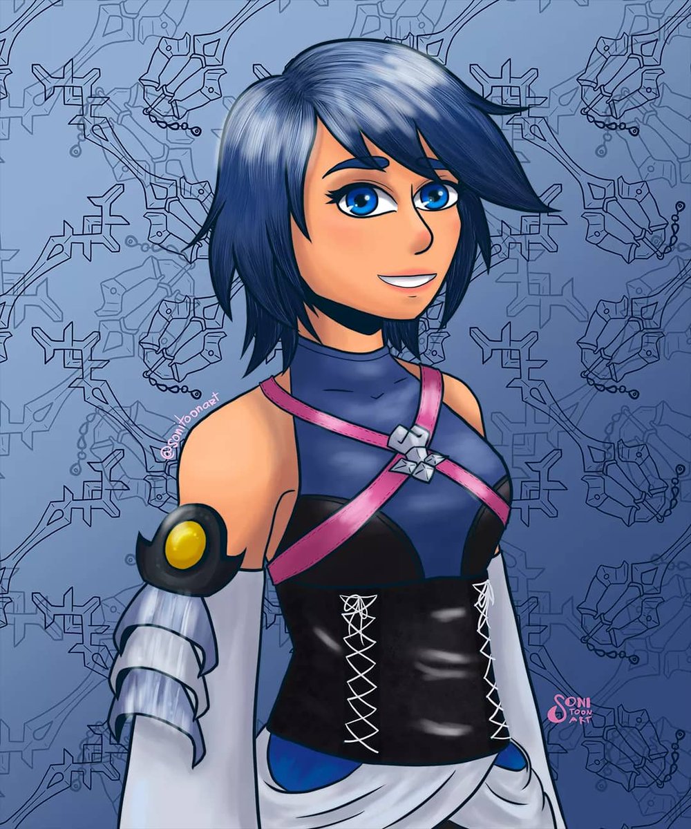 sonitoonart's tweet photo. Hace tiempo dibujé a la poderosísima Aqua de Kingdom Hearts: Birth by sleep. :D
#CLIPSTUDIOPAINT #kingdomhearts #khbbs #masteraqua https://t.co/aUuWOQ9GEM