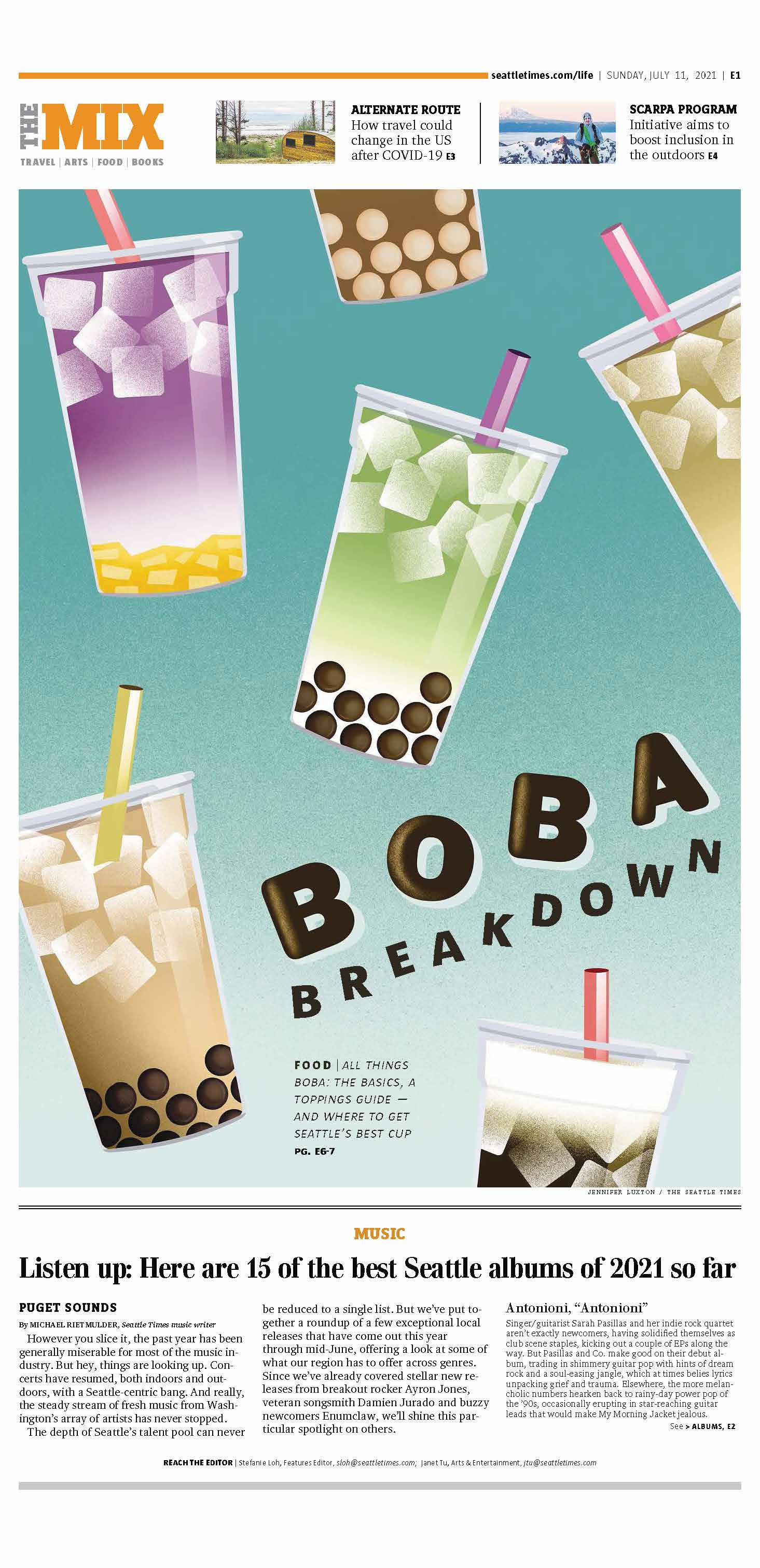 The bubble tea breakdown: What to order, a toppings explainer and where to  get Seattle's best boba