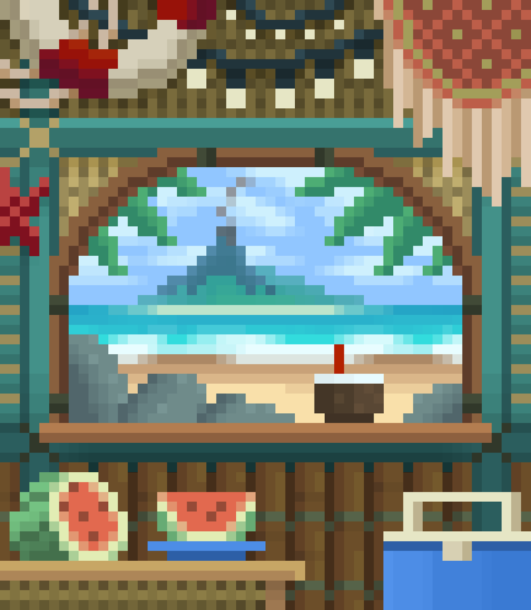 WindowsCrypto's tweet image. Crypto Window #11 🪟 dropped! 

For some reason this window was very difficult for me and for a long time I could not finish it 😩

But finally here it is! 🍹🧊🍉🥥
opensea.io/assets/0x495f9…