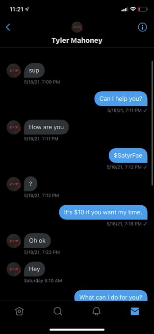 🤡🤡🤡  Boys don&rsquo;t approach findoms like this https://t.co/6W4UjwrwOG