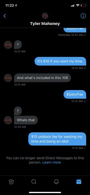 🤡🤡🤡  Boys don&rsquo;t approach findoms like this https://t.co/6W4UjwrwOG