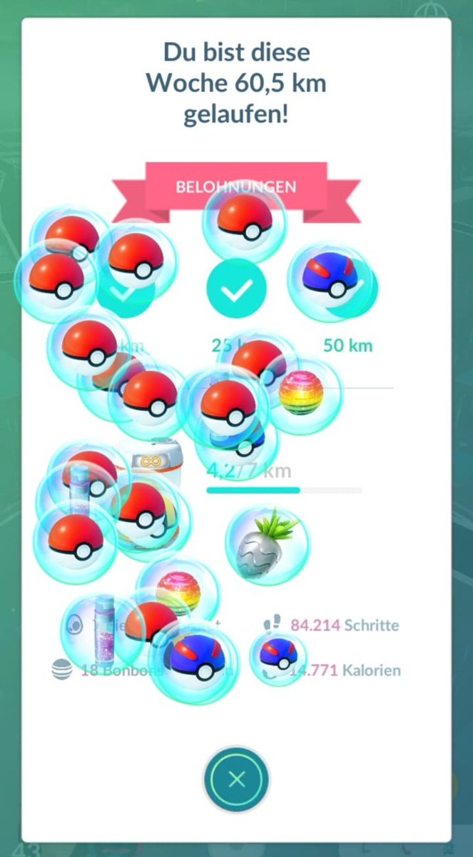 DabbelN's tweet photo. The last week:
~60,5 km
#pokemonGo https://t.co/5y4SFdnhqb