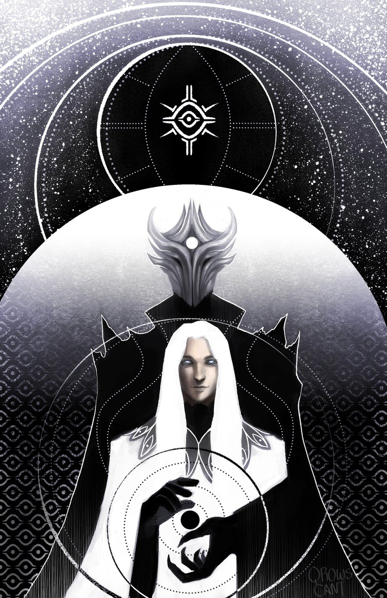 doing a tarot card series for my group! please perceive our sorcerer #dnd 