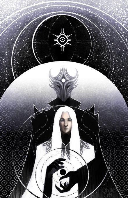 doing a tarot card series for my group! please perceive our sorcerer #dnd 