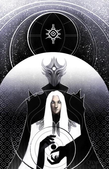 doing a tarot card series for my group! please perceive our sorcerer #dnd 
