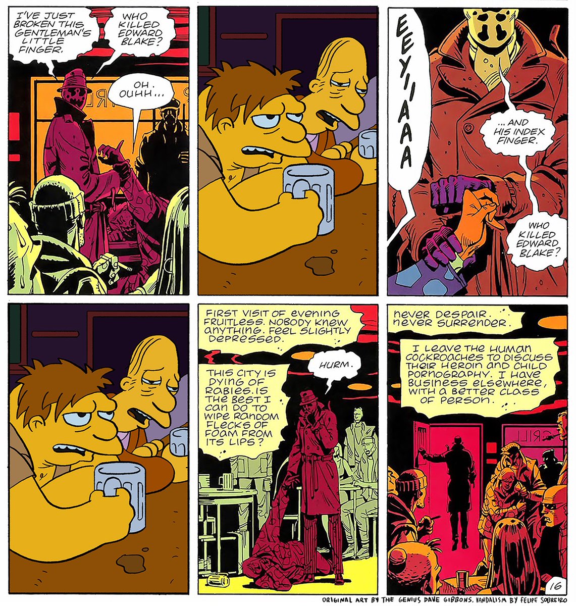 Watchmen/Simpsons mashup part 19 