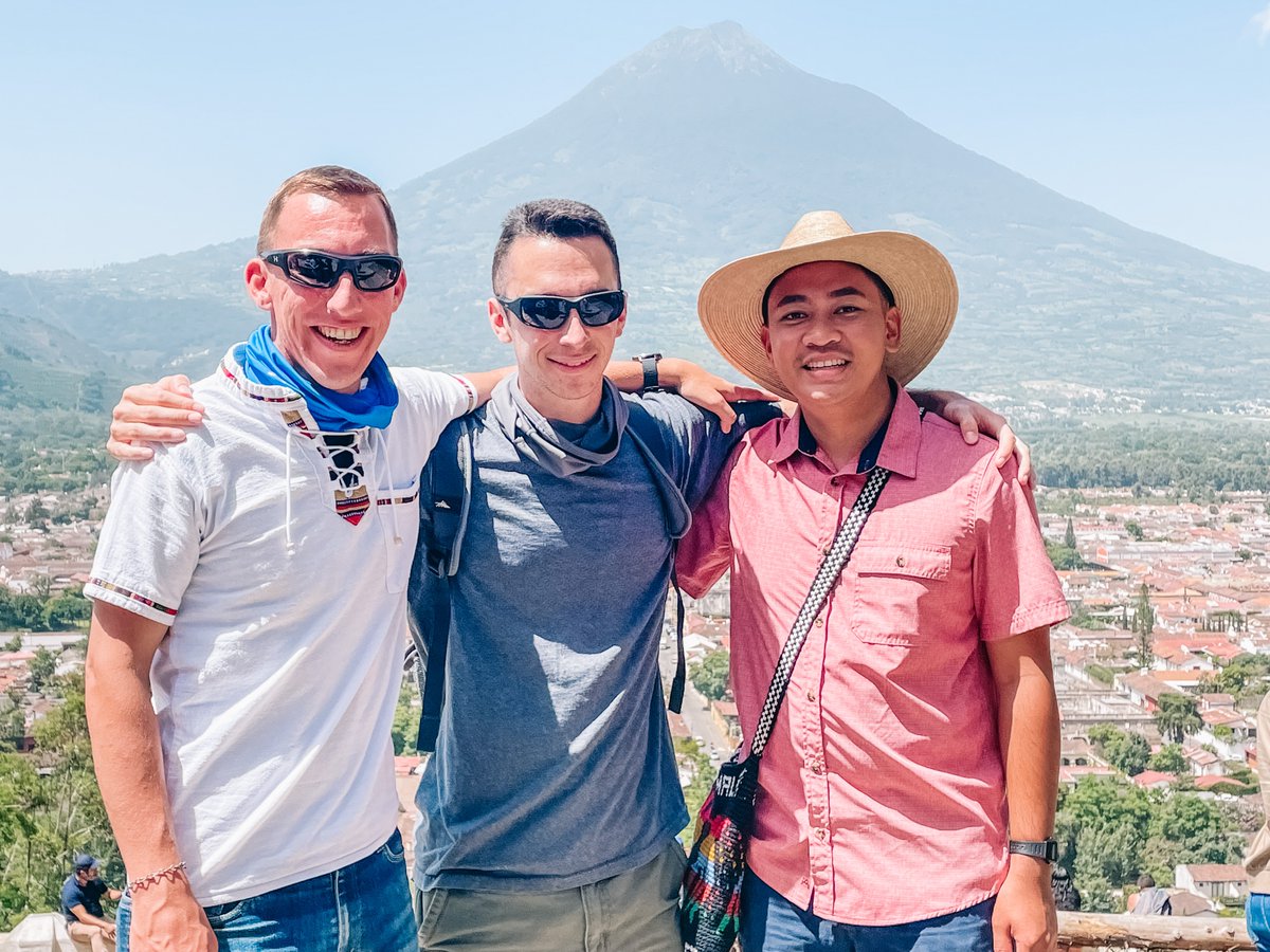 Three Seminarians (Andrew Clark, Stanley Poczatek, and Zinjin Iglesia) are currently in Antigua, Guatemala for an 8-week Spanish immersion program. Please pray for these men on their journey to one day minister to the Latinos of the Church!