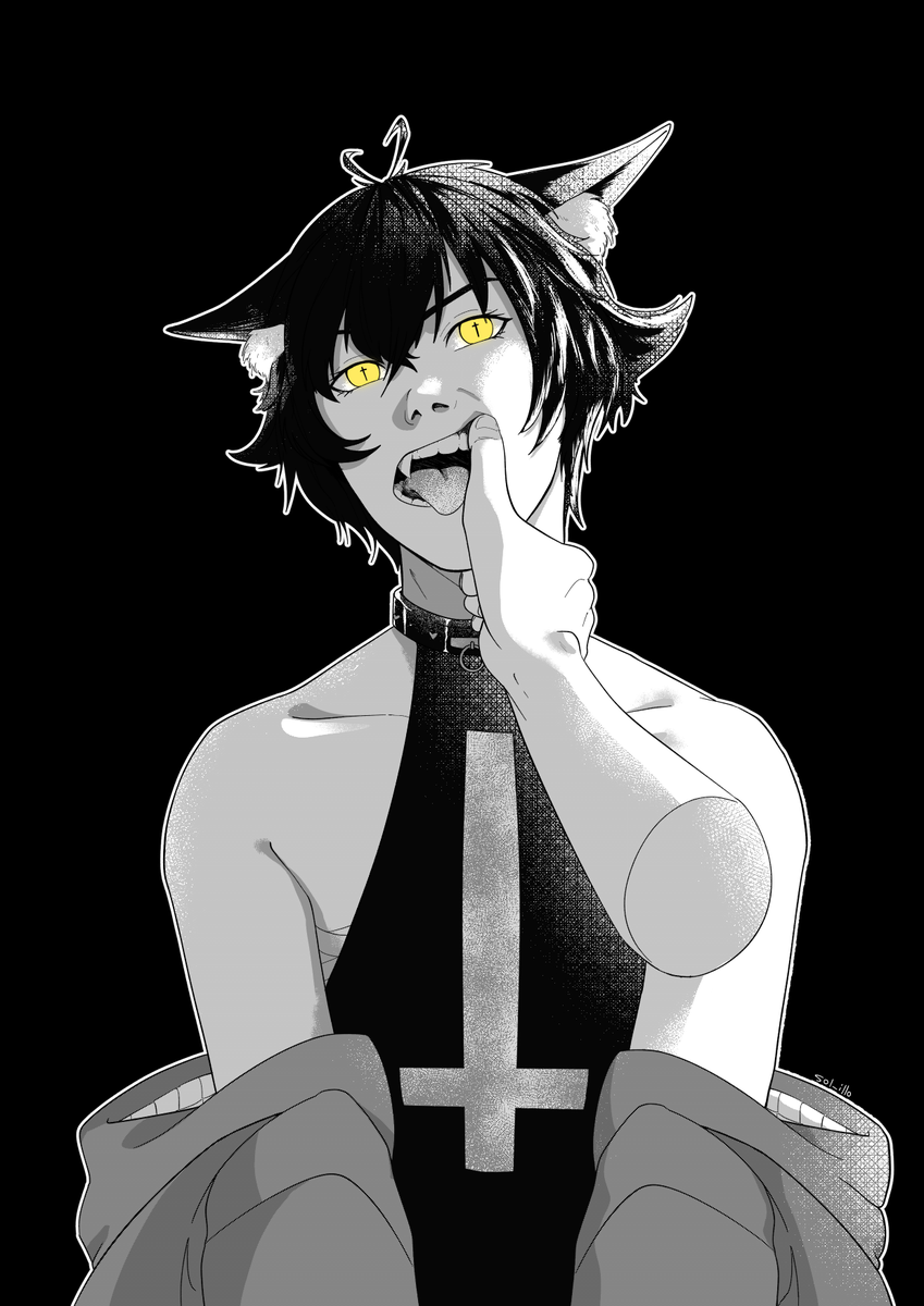 HoracchiVT's tweet photo. @vtuberfangs AYYY me too~ 🦇 Hopefully these chompers offer some form of satisfaction- https://t.co/gojSCBIIiS