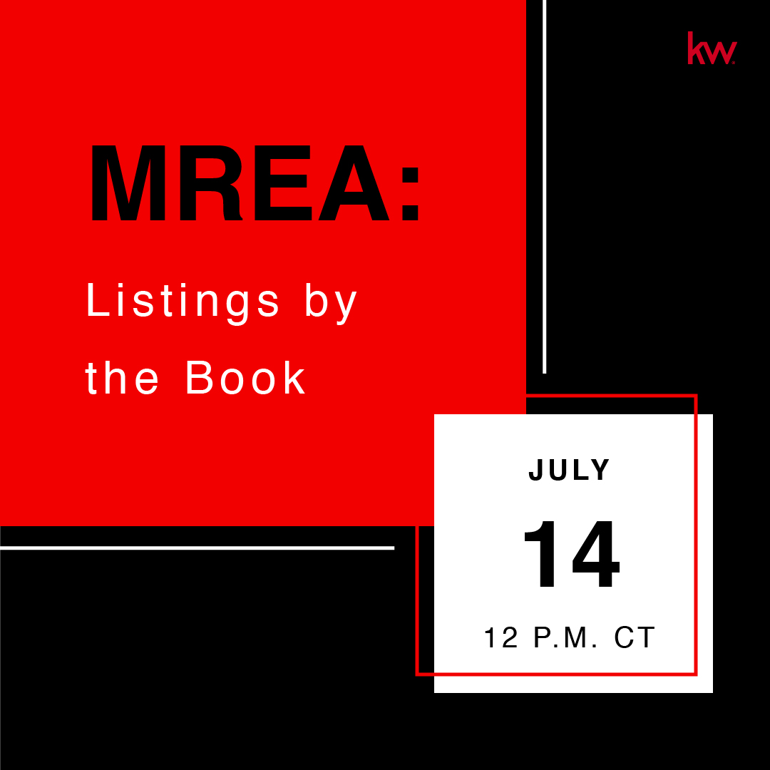 JustinFalb's tweet image. Ready to land more listings? Gain timely strategies from two of KW’s most accomplished listings experts by tuning in to the “MREA: Listings by the Book” livestream on July 14 at Noon CT. #BetOnRed and win your next listings battle.
Sign up here:
bit.ly/3AlgfxR