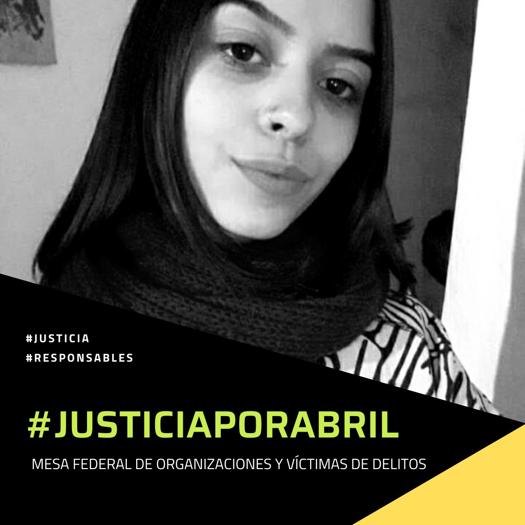 🌟Nuestros amigos e integrantes de Mesa Federal, Asociación Civil #CarlaArduini, nos comparten este pedido de #Justicia, al que adherimos. 
🌟Acompañamos a la familia y amigos en todo este difícil proceso.

👉Si fuiste testigo, comunicate con nosotros

#JusticiaPorAbril #Justicia