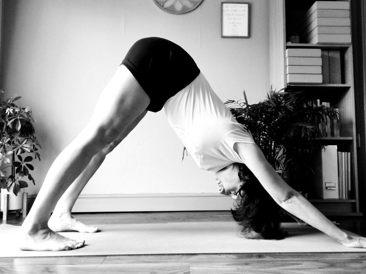 “This pose relieves pain and stiffness in the heels, it strengthens the ankles and makes the legs shapely. As the diaphragm is lifted to the chest cavity the rate of the heart beat is slowed down. It is an exhilarating pose.” 

Foundation Class <a href="/MDIIY/">Iyengar Yoga</a> Thursday at 6:30pm.