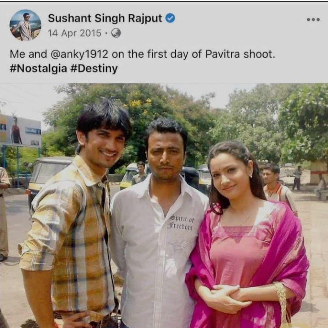 BoradeGanu's tweet photo. OUR MANAV ONLY SUSHANT
#BoycottPavitraRishta @anky1912 #Bollywood support this trending https://t.co/oZTHftLaFo