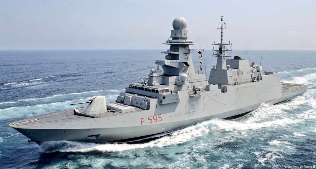 According to the important Twitter account @defensearab, the #RoyalMoroccanNavy🇲🇦 would be interested in acquiring 2 frigates of the Bergamini Class but the 🆕 news is that surprisingly😯 one of these could be the FFGH Rizzo F595 #ItalianNavy🇮🇹 This would mean fast delivery times