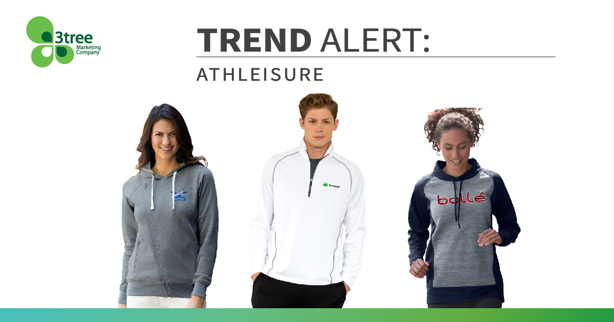3treeMarketing's tweet photo. #TrendAlert: Branded #Athleisure Wear

If striking the perfect balance of comfort and branding is crucial to your biz since the recent workplace shift, consider stocking your team with tailored athleisure wear for their next zoom call on the couch. https://t.co/OSOP6ygHan