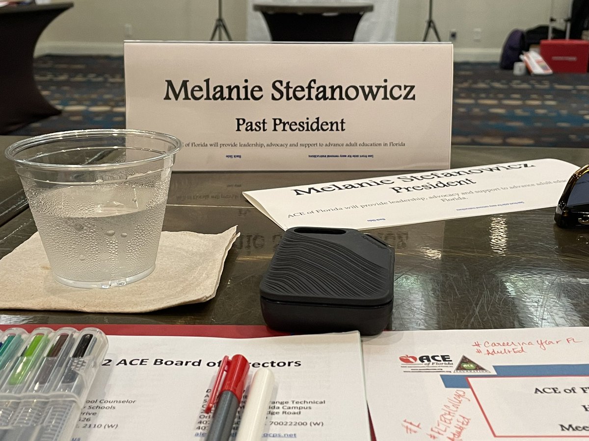 ACE of Florida Board members working to support Florida practitioners with the implementation of FL HB 1507. #GetThere #AdultEd #FLTechColleges #WeShowUp