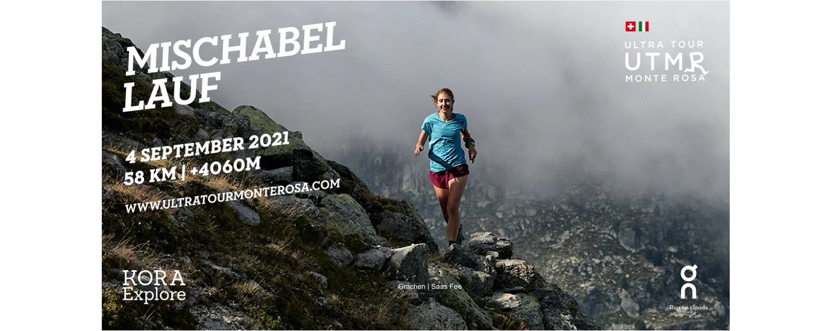 A new #UTMR race! 

Start: 06:30h Saturday 4th September in <a href="/graechen_ch/">Grächen - St.Niklaus</a> 

Wild alpine trails traversing high above the valley floor, holding you  captive to the power of the 4000m summits all around. 

#koraexplore #onrunning #höhenwege #mischabel