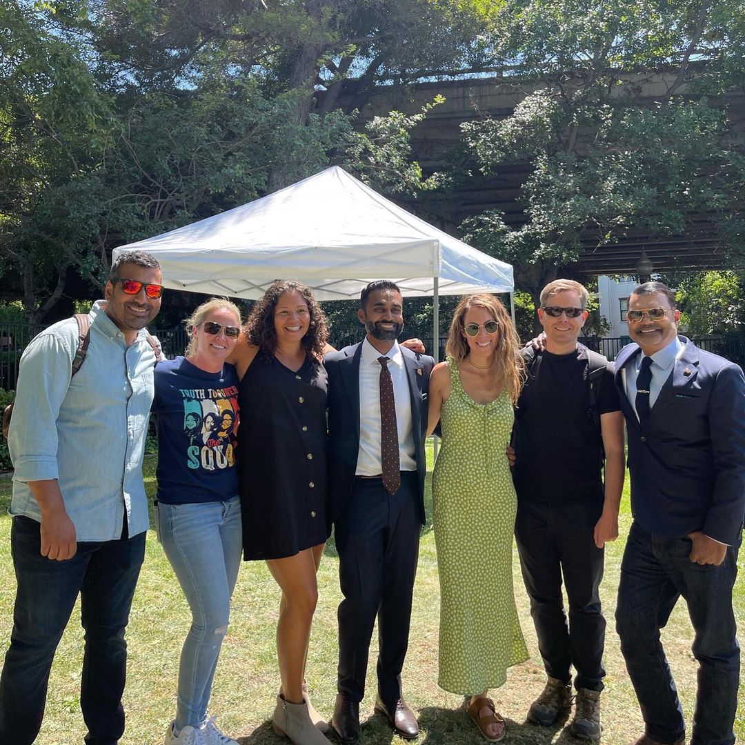RealJusticePAC's tweet photo. On Saturday, @thesajidakhan kicked off his bold campaign for Santa Clara County DA.

As DA, Sajid will transform the racist injustice system, end mass incarceration, and fight for safety and dignity for all.

Join the movement for justice and humanity: https://t.co/UOrgVchLaf https://t.co/UHvba9X6XT