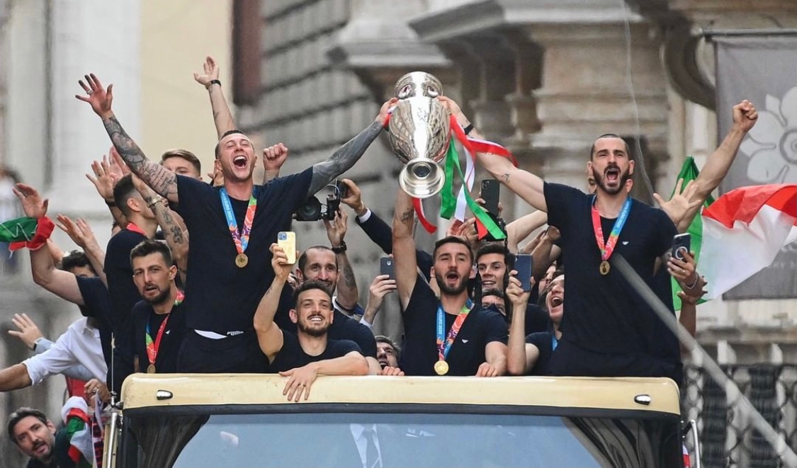 E’ tornata a casa 💙🇮🇹