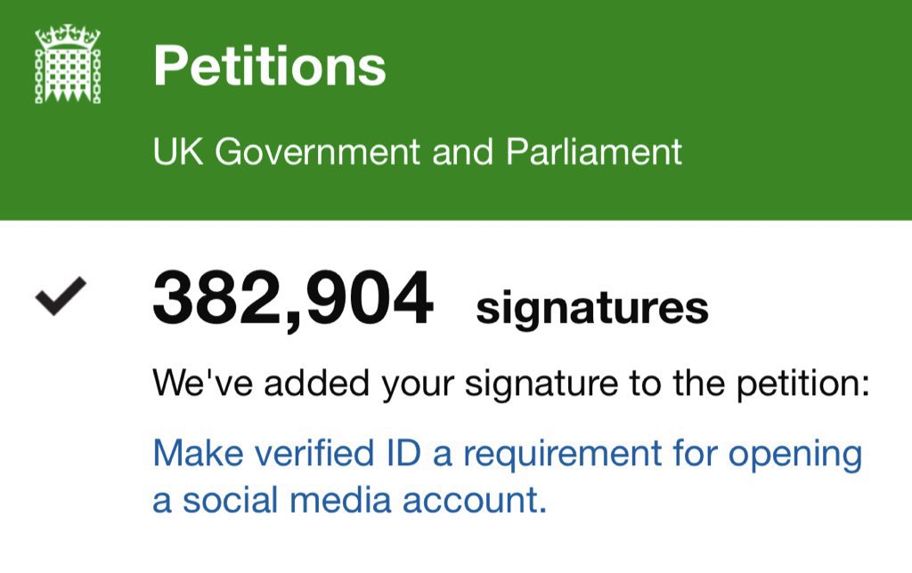 mainlyoasis's tweet photo. Make verified ID a requirement for opening a social media account. Please sign folks👍

https://t.co/BdeJ4qn25w https://t.co/F3Gm7yEAUu