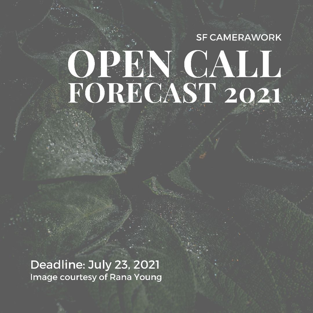 sfcamerawork's tweet image. The deadline for #FORECAST2021 is approaching! This annual #GroupExhibition and #AwardProgram showcases the works of emerging artists with an eye toward current trends.
Learn more and submit here: buff.ly/3vY48n5
⠀
#SFCamerawork #EmergingArtist #OpenCall