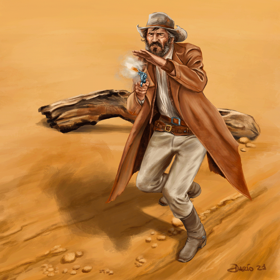 El implacable sol del desierto reclamaba su inexorable tributo cuando Curley Nelson se hizo con el Frontier de uno de los sudorosos marshal. Curtido en mil atracos y huidas desesperadas, el viejo canalla siempre había sabido cómo hacer que su revólver contara hasta seis.