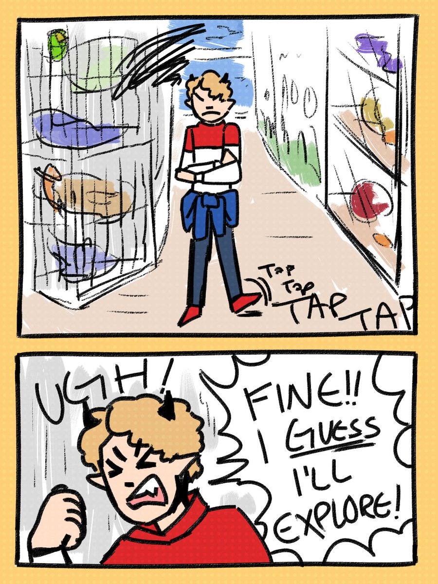 [mall au] pet store! (1/3)
{ #tommyinnitfanart , #tubbofanart , #ranboofanart } 