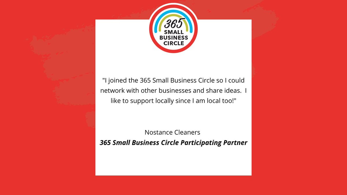 🔴🟢🔵 365 Small Business Circle🔴🟢🔵
Founding Partner Highlight: Nostance Cleaners 

Visit fmwbunitedway.com/365-small-busi… to learn more, see all of our partners, and get involved! #localloveymm #nowmorethanever #365SBC