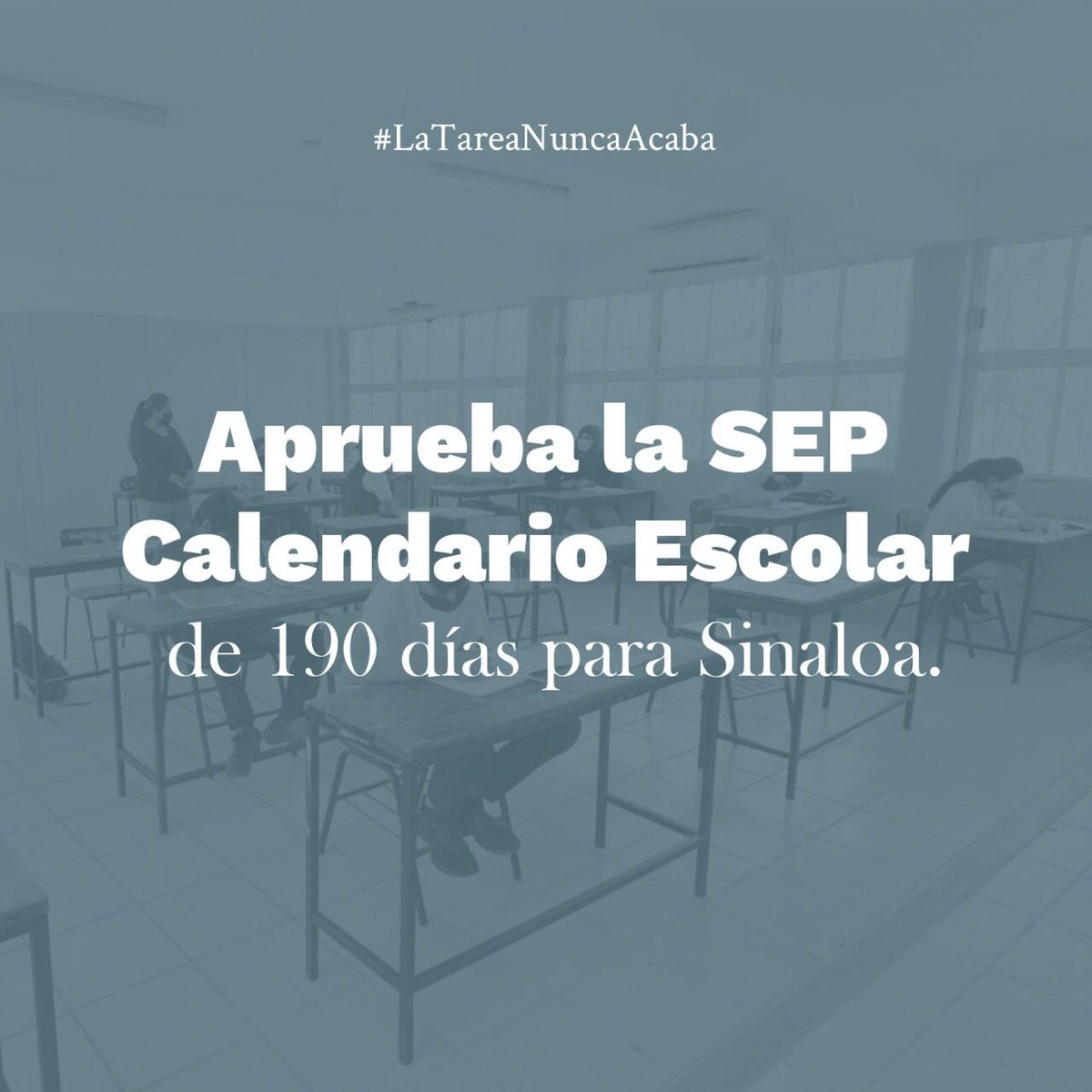 JuanAlfonsoML's tweet photo. Escuchamos a la comunidad educativa;hicimos equipo con la sección 27 y 53, sociedad civil y medios de comunicación; @SEP_mx y la Secretaria @delfinagomeza se mostró sensible;gracias al Gobernador @QuirinoOC El Ciclo Escolar 2021-2022 termina el 14 DE JULIO. #PrimeroLosNiños👶🏼👧🏻👦 https://t.co/hbce3ubQFD