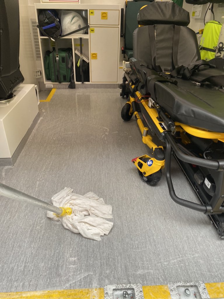 Great 3 days at Exeter training our ambulance crews to use the equipment on our new ambulances including the Ferno powered track chair, Stryker Powerload Stretcher and Mangar Elk lifting cushion, all real back savers!